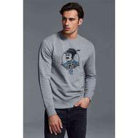Gardrop Fuat Baskılı Gri Erkek Sweatshirt