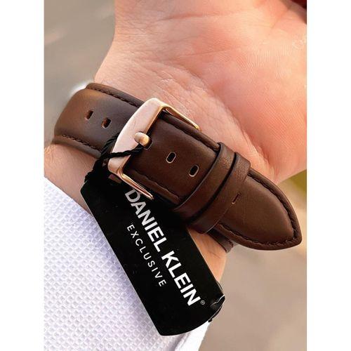Daniel Klein Deri Kordon İç Kadran Fonksiyonları Aktif 3 Atm Suya Dayanıklı Erkek Kol Saati E140032-5