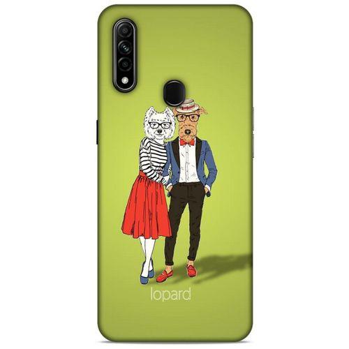 Oppo A31 Kılıf FunnyMaX (14) Lansman Kılıf Fıstık Yeşili