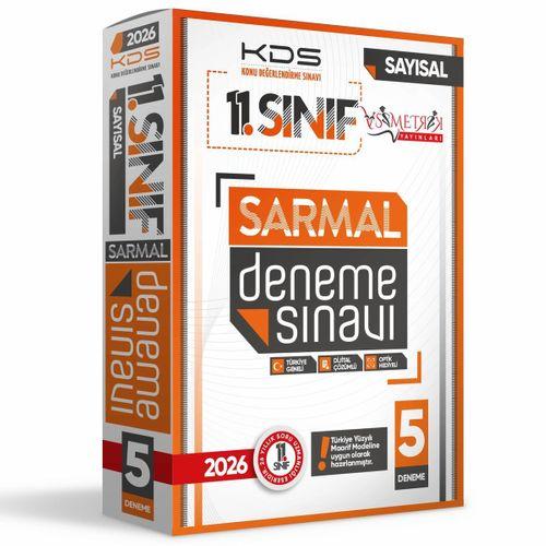 2026 11 Sınıf KDS SAYISAL SARMAL Deneme Paketi 5li Türkiye Geneli D Çözümlü Asimetrik Yayınları