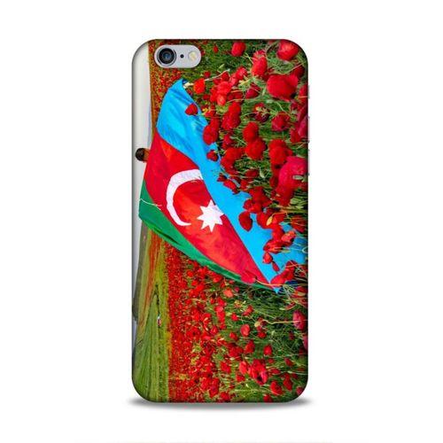 Apple Iphone 6S Uyumlu Kılıf Azarbaijan (8) Baskılı Kılıf Azərbaycan Lale