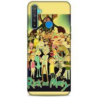 Realme 5i Uyumlu Kılıf Rick And Morty (38) Neo Hybrid Kılıf Rick Sanchez