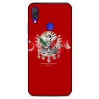 Xiaomi Redmi Note 7 Uyumlu Kılıf Ottoman (13) Silikon Kap Tuğra