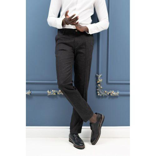 Notra Regular Fit Pamuklu Dokulu Kışlık Gabardin Pantolon