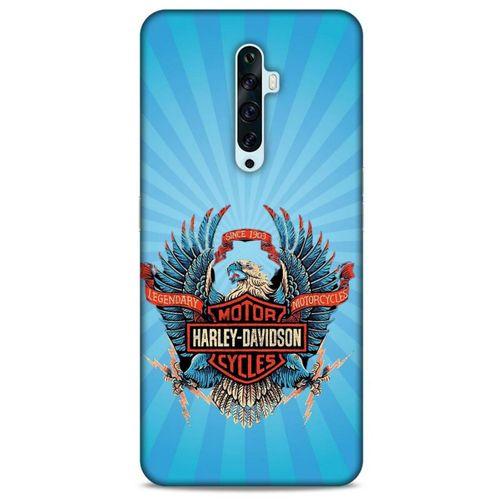 Oppo Reno 2z Uyumlu Kılıf Motorsiklet (1) Kılıfı Harley Davidson