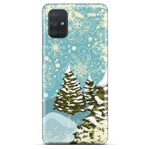 Samsung Galaxy M51 Kılıf Snowix (29) Arka Koruma Kılıfı Yeşil Krem