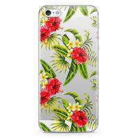 Apple iPhone 5 Kılıf Bodrum Çiçekleri Arka Kapak Koruma Desenli Full Koruyucu