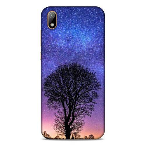 Lopard Huawei Y5 2019 Uyumlu Kılıf Gece'S (29) Arka Koruma Kılıfı Ağaç