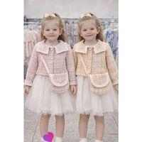 1-2-3 Yaş Bolero Ceketli Çantalı Elbise 1 Adet Pembe