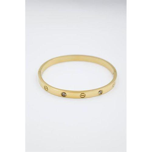 CRT Model Taşlı Bilezik - Altın