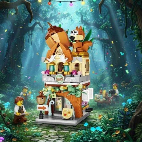 LZ-1641 LOZ FINDIK DÜKKANI 485 PARÇA BLOCK OYUNCAK