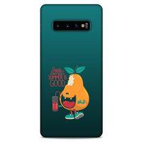 Frutix Armut 02 Samsung Galaxy S10 Plus Kılıf Desenli Silikon