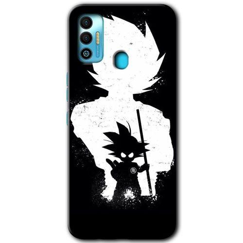 Tecno Spark 7T Kılıf HD Desen Baskılı Arka Kapak - Anime + Kırılmaz Cam