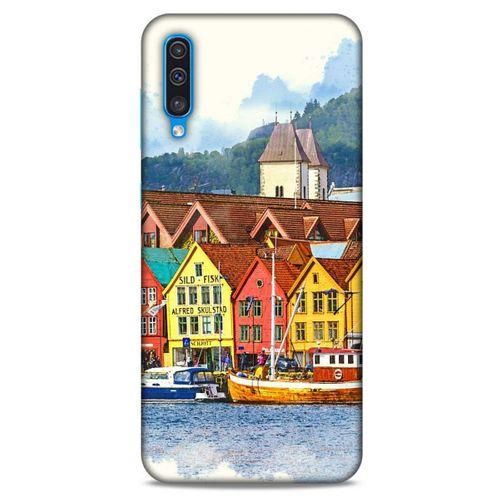 Cityx (21) Samsung Galaxy A50 Kılıf Silikon Kapak Desenli
