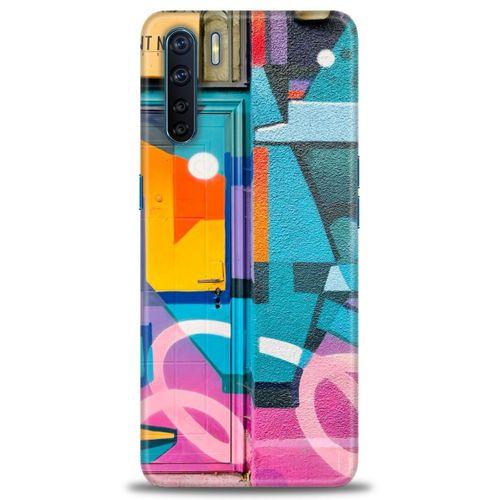 Oppo A91 / Reno 3 Kılıf HD Baskılı Kılıf - Print Nest + Tam Ekran Koruyucu