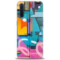 Oppo A91 / Reno 3 Kılıf HD Baskılı Kılıf - Print Nest + Tam Ekran Koruyucu