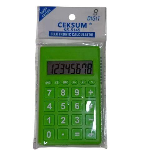 CEKSUM CEP TİPİ 8 HANE HESAP MAKİNESİ ( YEŞİL )