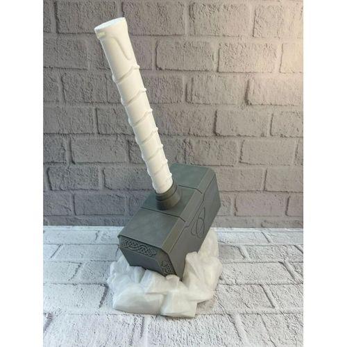 Thor Çekici Dekoratif Figür Mitolojik Ve Fantastik Ev Aksesuarı 20x34 Cm