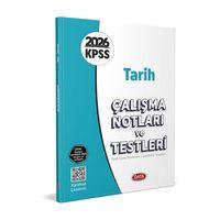 2026 KPSS Tarih Çalışma Notları ve Testleri Data Yayınları