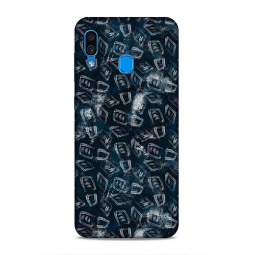 Samsung Galaxy A30 Uyumlu Kılıf Utopia (30) Silicone Case Pembe Yeşil