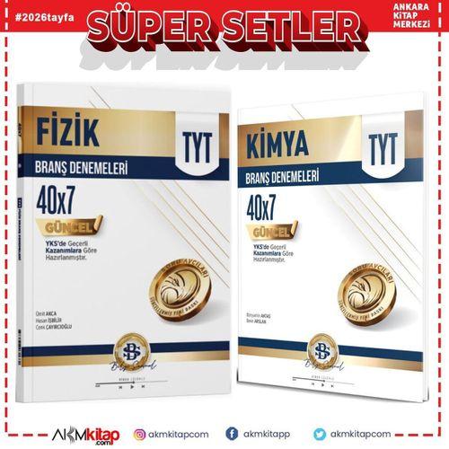 Bilgi Sarmal TYT Fizik ve Kimya 40 x 7 Deneme Seti