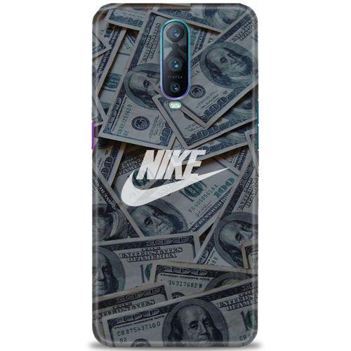 Oppo RX17 Pro Kılıf HD Baskılı Kılıf - Nike Dolar + Tam Ekran Koruyucu