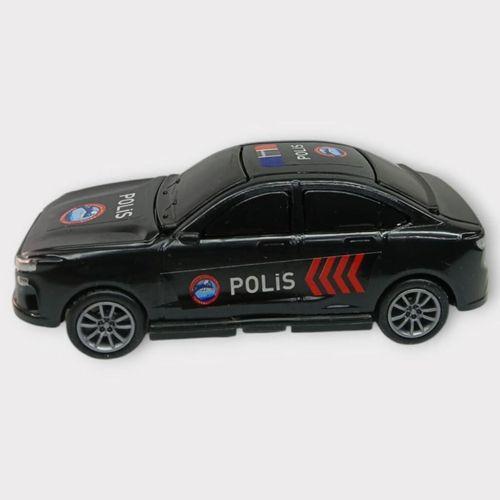 Çek Bırak TOGG Polis Arabası -Siyah Sedan
