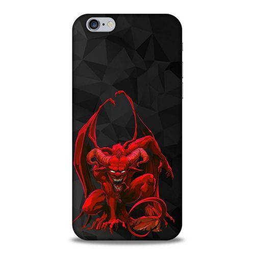 Lopard Apple Iphone 6 Uyumlu Kılıf Tattoo's (17) Tasarım Kılıf Red Dragon