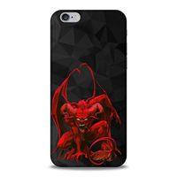 Lopard Apple Iphone 6 Uyumlu Kılıf Tattoo's (17) Tasarım Kılıf Red Dragon