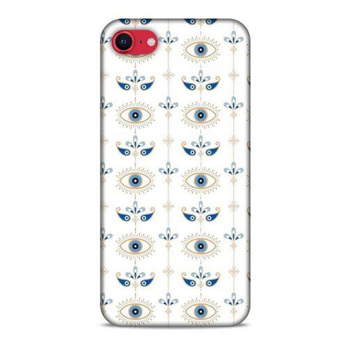 Nazarium (47) Desenli Silikon Kapak Apple iPhone SE 2020 Kılıf
