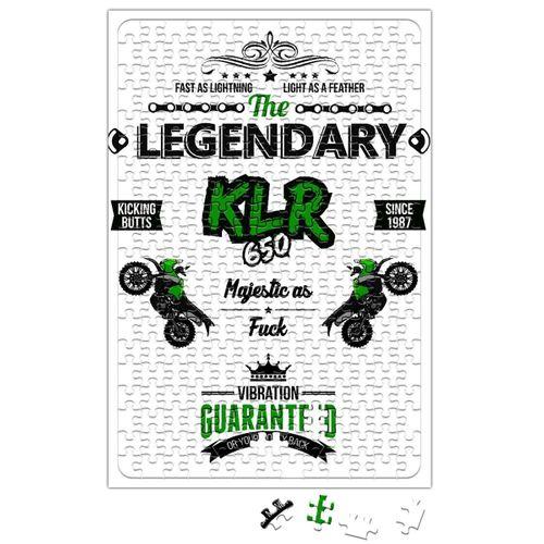 Kawasaki KLR650 Off Road Puzzle 240 Parça Yapboz