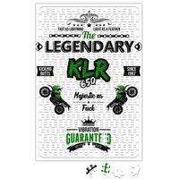 Kawasaki KLR650 Off Road Puzzle 240 Parça Yapboz