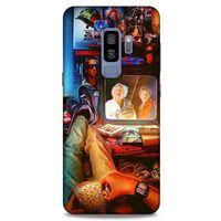 Retro (35) Desen Fit Design Kılıf Renkli Samsung Galaxy S9 Plus Kılıf