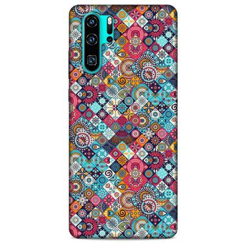 Ethnic Culture (26) Huawei P30 Pro Kılıf Silikon Kapak Desenli