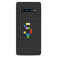 Lopard Samsung Galaxy S10 Uyumlu Kılıf BloX (31) TPU Kılıf Ş Harfi