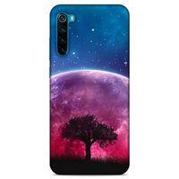 Lopard Xiaomi Redmi Note 8T Uyumlu Kılıf Gece'S (39) Liquid Crystal Kılıf Pembe Ay