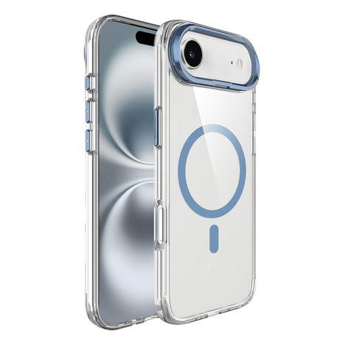 Apple iPhone 17 Air Kılıf M-safe Şarj Özellikli Airbagli Kamera Standlı Zore Azor Kapak