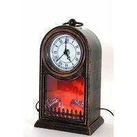 Led Işıklı Saatli Şömine Aalk2509