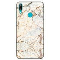 Mermer Beyaz Huawei Y7 Prime 2019 Kılıf