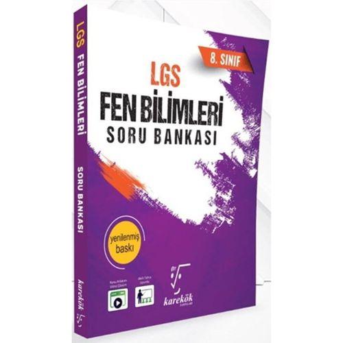 8. Sınıf LGS Fen Bilimleri Soru Bankası Karekök Yayınları