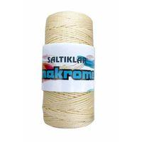 1 Adet Polyester Makrome İpi 270 Krem 100 gr - mudanis