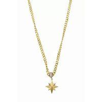 Kutup Yıldızı Zincir Kolye - Altın