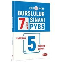 7. Sınıf PYBS İOKBS Bursluluk Sınavı 5 Fasiküllü Deneme Sınavı Data Yayınları