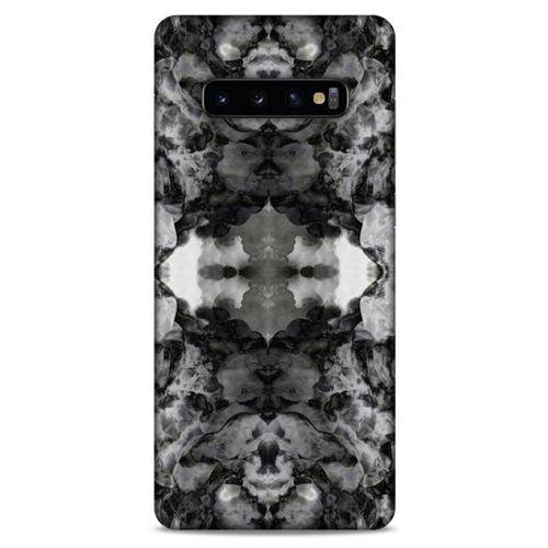 Mermer Desenli (48) Tema Bumper Kılıf Zümrüt Samsung Galaxy S10 Plus Kılıf