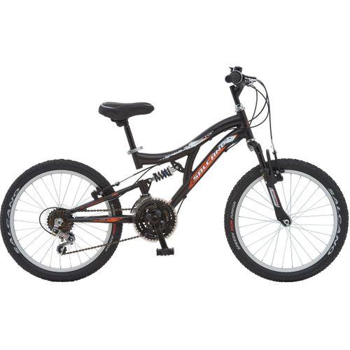 Salcano Hector 20 Jant Erkek Çocuk Bisikleti Açık Gri-Kırmızı