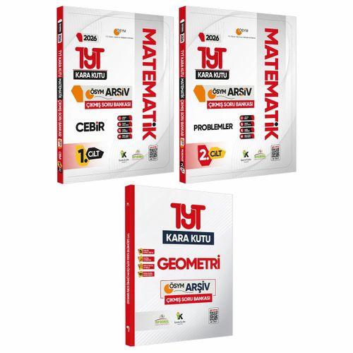 2026 TYT Kara Kutu Matematik 1 -2 Cilt ve Geometri 3lü ÖSYM Çıkmış Soru Bankası Konu Özetli Çözümlü