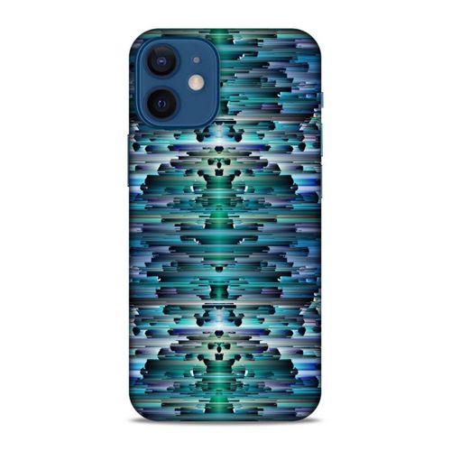 Lopard Apple iPhone 12 Mini Uyumlu Kılıf PiXel (20) Koruyucu Kılıf Mavi