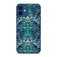 Lopard Apple iPhone 12 Mini Uyumlu Kılıf PiXel (20) Koruyucu Kılıf Mavi