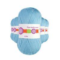 5 Adet Lüks Patik İpi Yünü Mavi 98231