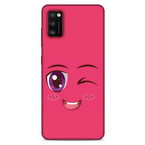 Lopard Samsung Galaxy A41 Uyumlu Kılıf Emojix (57) Telefon Kılıfı
